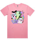 Pastel Spooky Babe Halloween Short Sleeve T-shirt