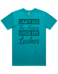 Cant See The Haters Over My Lashes Short Sleeve T-Shirt