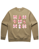 Pink Christmas Coquette Sweatshirt