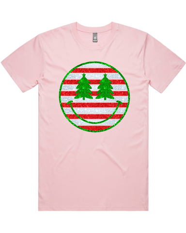 Christmas Smiley Face Tshirt