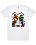 We Ain't Going Back Juneteenth Men's And Women's T-Shirt Or Crop Top T-Shirt