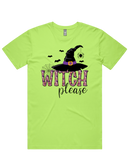 Witch Please Halloween Short Sleeve Tshirt
