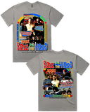 Mens Boyz In The Hood Vintage Stone Washed 100% Cotton Heavy Weight T-Shirt