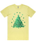 Sparkling Green Christmas Tree Tshirt