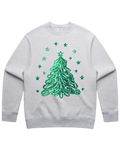 Green Sparkling Christmas Tree Sweatshirt