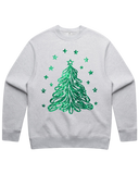 Green Sparkling Christmas Tree Sweatshirt