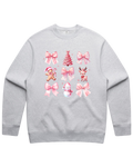 Pink Christmas Coquette Sweatshirt