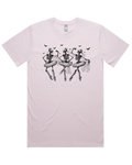 Ballet Dancing Skeleton Halloween Tshirt