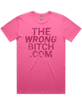 The Wrong Bitch .Com Short Sleeve Shirt