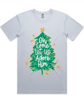 Oh Come Let Us Adore Him Short Sleeve Tshirt