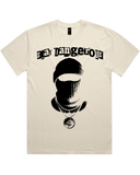 Mens Stay Dangerous Vintage Heavy Weight Cotton Garment Dyed Short Sleeve T-Shirt