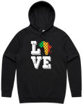 Black Luv Men's And Women's T-Shirt and Hoodie