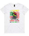 Juneteenth Chain Breaker Men's And Women's T-Shirt Or Crop Top T-Shirt