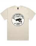 Men's Black Panther Party Vintage 100% Cotton Garment dyed T-Shirt