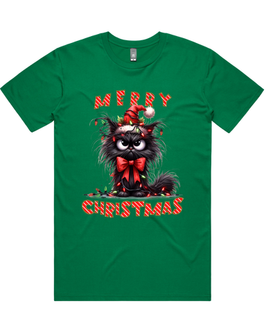 Christmas Cat T-shirt