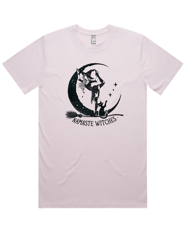 Namaste Witches Halloween Short Sleeve Shirt