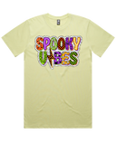 Spooky Vibes Colorful Halloween Short Sleeve Tshirt