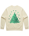 Green Sparkling Christmas Tree Sweatshirt