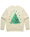 Green Sparkling Christmas Tree Sweatshirt