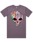 Pastel Skull Halloween Short Sleeve Tshirt