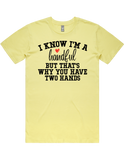 I'm A Handful Short Sleeve T-Shirt