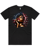 American Soul Sista 4th Of July Women's T-Shirt Or Crop Top