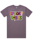 Spooky Vibes Colorful Halloween Short Sleeve Tshirt