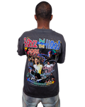 Mens Boyz In The Hood Vintage Stone Washed 100% Cotton Heavy Weight T-Shirt