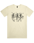 Ballet Dancing Skeleton Halloween Tshirt