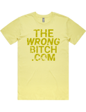 The Wrong Bitch .Com Short Sleeve Shirt