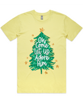 Oh Come Let Us Adore Him Short Sleeve Tshirt