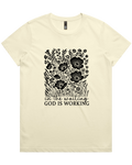 In The Waiting God Is Working Women's T-Shirt And Crop Top