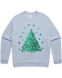 Green Sparkling Christmas Tree Sweatshirt