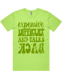 Expensive Difficult And Talks Back Short Sleeve T-Shirt