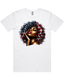 American Soul Sista 4th Of July Women's T-Shirt Or Crop Top