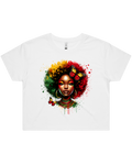 Juneteenth Queen Women's T-Shirt Or Crop Top T-Shirt