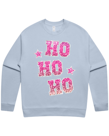 HOHOHO Oversized Relaxed Fit Christmas Sweatshirt