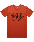 Ballet Dancing Skeleton Halloween Tshirt