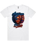 American Dream Queen 4th Of July Women's T-Shirt Or Crop Top