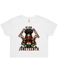 Juneteenth Strength Womens T-Shirt Or Crop Top T-Shirt