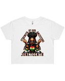 Juneteenth Strength Womens T-Shirt Or Crop Top T-Shirt
