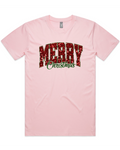 Merry Christmas Sequin Look Tshirt