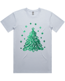 Sparkling Green Christmas Tree Tshirt