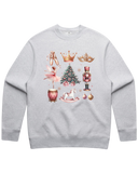 Dancing Christmas Coquette Sweatshirt