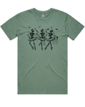 Ballet Dancing Skeleton Halloween Tshirt