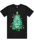 Oh Come Let Us Adore Him Short Sleeve Tshirt