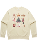 Dancing Christmas Coquette Sweatshirt