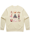 Dancing Christmas Coquette Sweatshirt