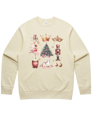 Dancing Christmas Coquette Sweatshirt