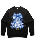 Christmas Blues Christmas Tree Sweatshirt